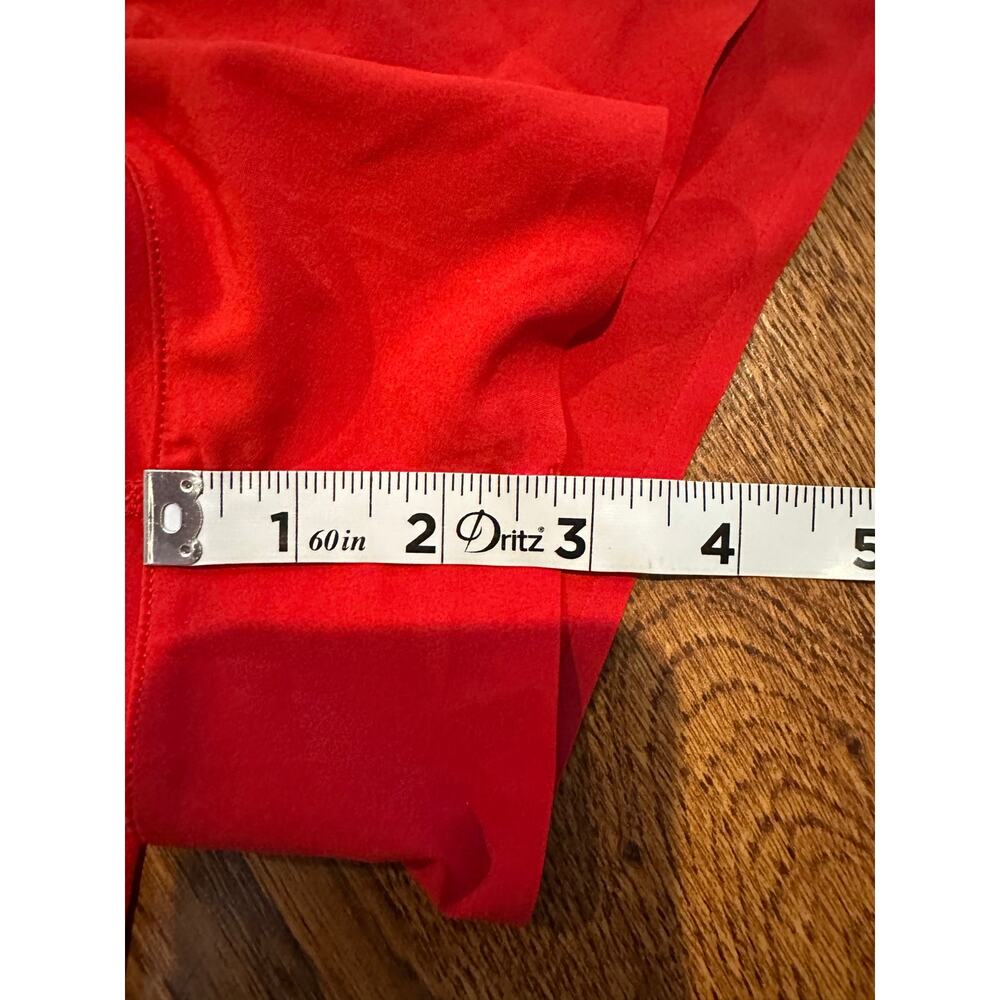 SPANX High Waisted Lined Running Shorts Red Size Small Athletic Performance - Picture 7 of 7